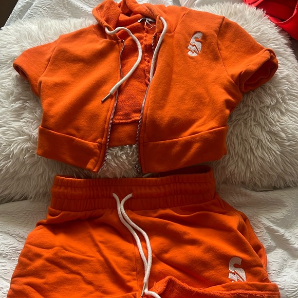 SOLE BOY 2 piece short set size Small - Picture 1 of 6